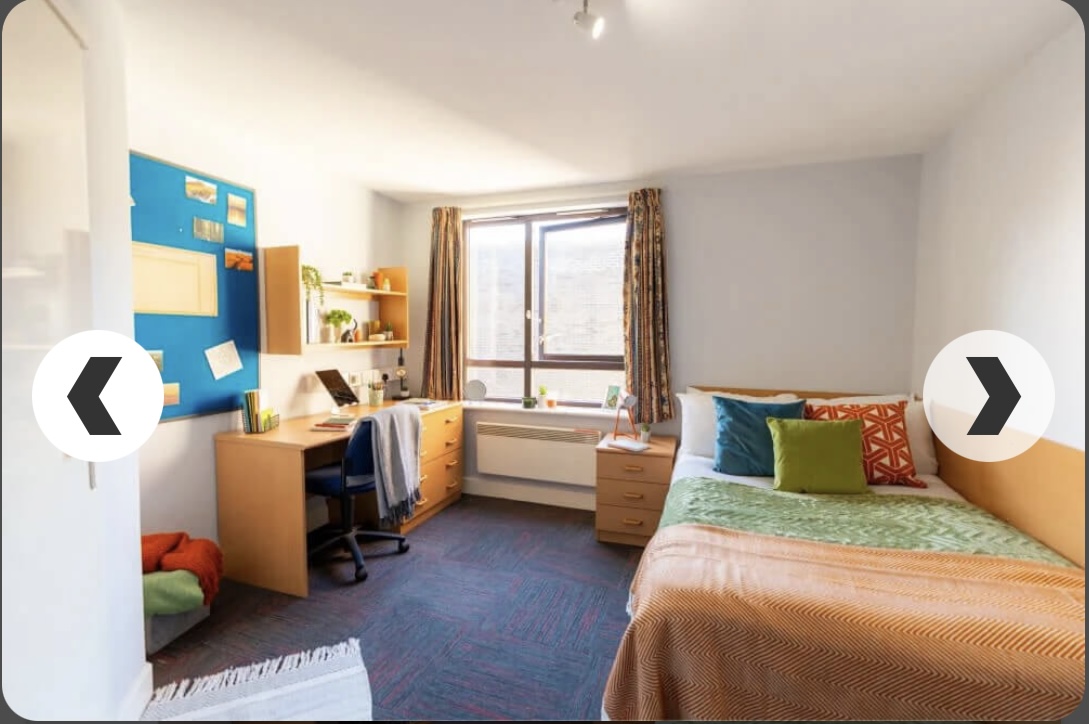 Student accom double room