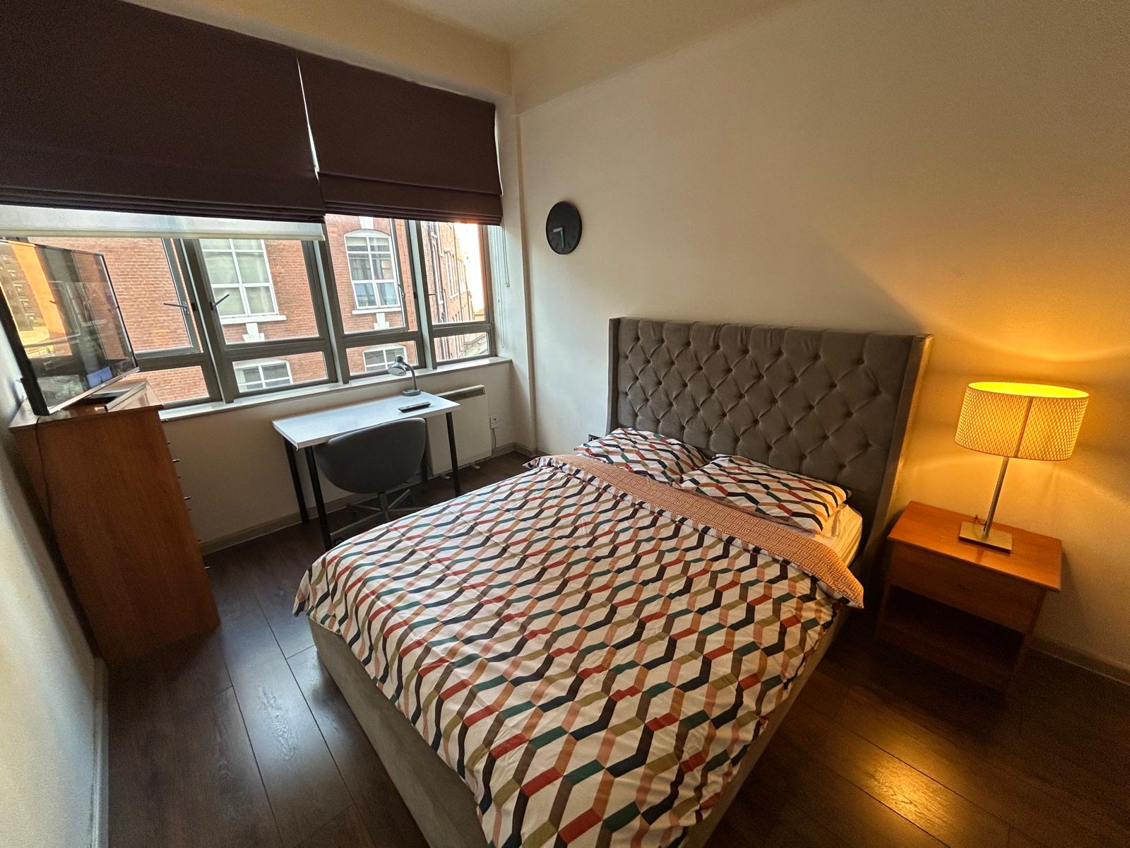 Available private fully furnished room for rent 