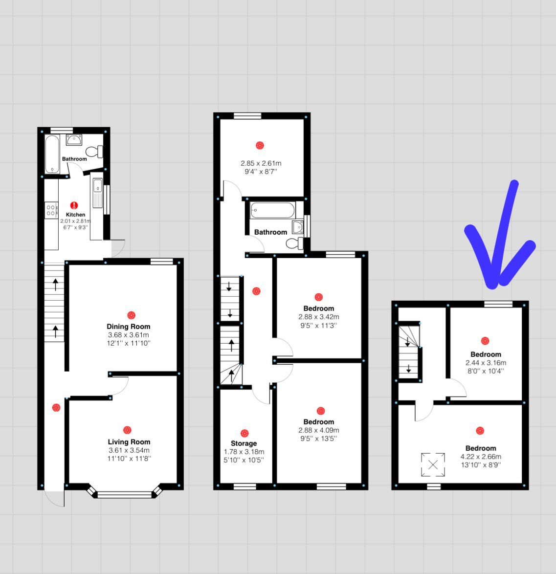 Double room near BRUCE GROVE